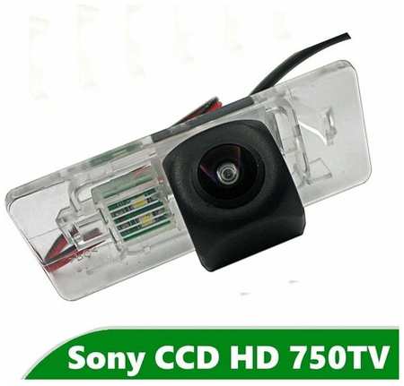 Камера заднего вида CCD HD для Audi A1 I (8X) (2010 - 2018) 19846453443430