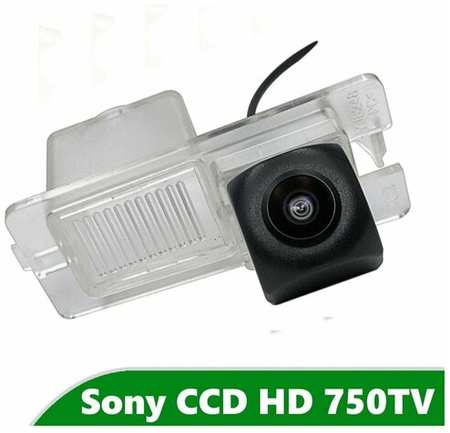 Камера заднего вида CCD HD для SsangYong Actyon Sports II (2012 - 2016)