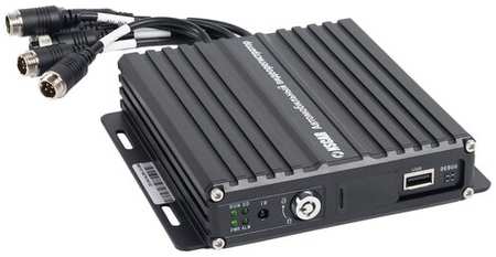 Автомобильный видеорегистратор на 4 камеры NSCAR 401 SD 4G+GPS+Wi-Fi 19846456400008