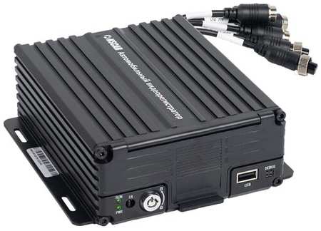 Автомобильный видеорегистратор на 4 камеры NSCAR 401 HDD+SD 4G+GPS+Wi-Fi 19846456642567