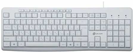 Клавиатура Oklick 305M, USB, белый [1875227] 19846457702747