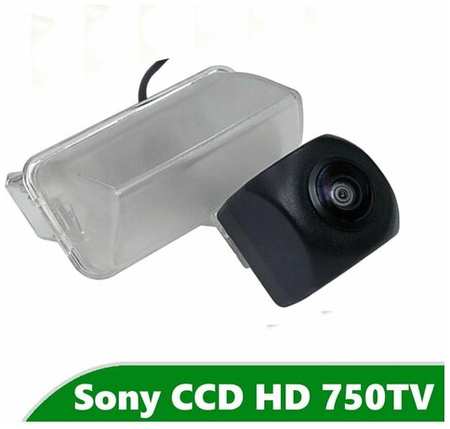 Камера заднего вида CCD HD для Peugeot 207 (2006 - 2015)
