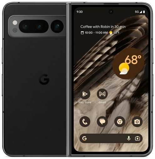 Смартфон Google Pixel Fold 12/256 ГБ JP, Dual: nano SIM + eSIM, Obsidian 19846460060392
