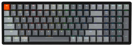 Клавиатура Keychron Беспроводная клавиатура Keychron K4 Black (RGB, ABS+Alum, Gateron G pro Brown Switch) 19846460481450