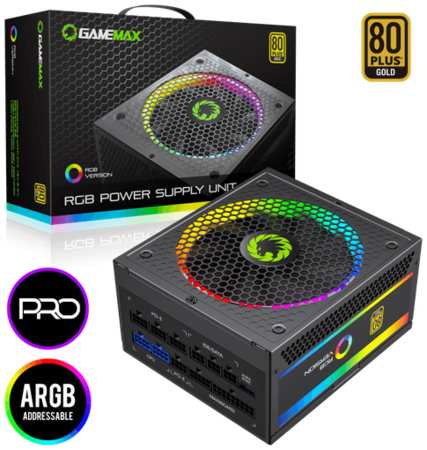 Блок питания GAMEMAX RGB-750 PRO 19846462133223