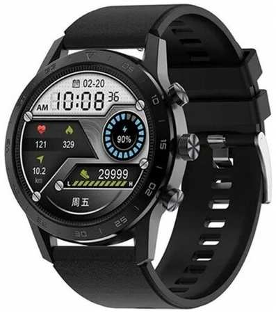 Умные часы BandRate Smart BRSDT70PLUSBB с счетчиком калорий, секундомером, будильником 19846463259703