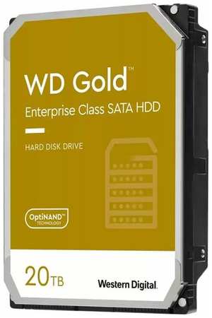 Жесткий диск Western Digital Gold 20TB 3.5 7200 RPM 512MB SATA-III 512e 19846465170018