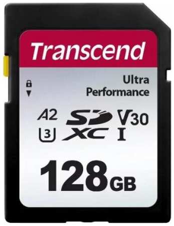 Карта памяти 128Gb - Transcend Secure Digital XC 340S UHS-I U3 V30 A1 TS128GSDC340S 19846465201907