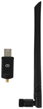Сетевой адаптер WiFi Digma DWA-AC1300E AC1300 USB 3.0 (ант. внеш. съем) 1ант. (упак:1шт) 19846466600306