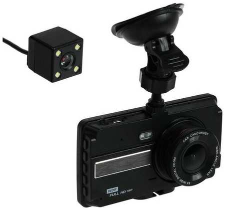 Видеорегистратор Cartage Premium, 2 камеры, HD 1080P, IPS 4, обзор 120° 19846467799667