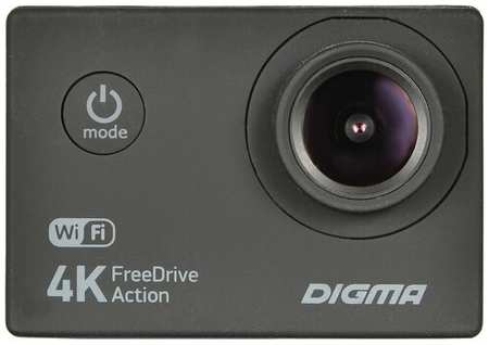 Видеорегистратор Digma FreeDrive Action 4K WiFi 8Mpix 2160x3840 2160p 150гр. Allwinner V3