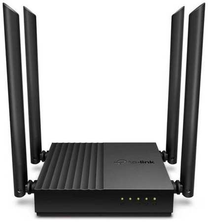 Wi-Fi роутер TP-Link Archer C64, 1167 Мбит/с, 4 порта 1000 Мбит/с, чёрный 19846469091876