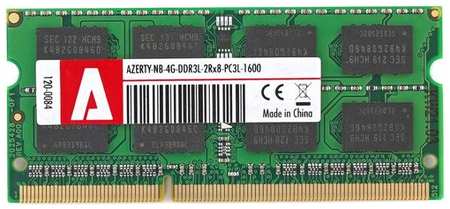 Оперативная память Azerty SODIMM DDR3L 4Gb 1600 MHz 19846469163946