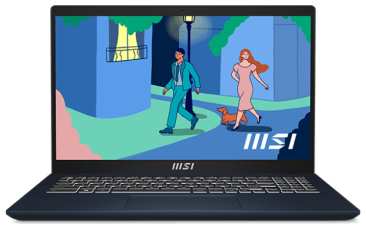 15.6″ Ноутбук MSI Modern 15 B12M-211RU черный 19846469484302