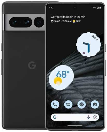 Смартфон Google Pixel 7 Pro 12/256 ГБ CA, nano SIM+eSIM, черный 19846474644953