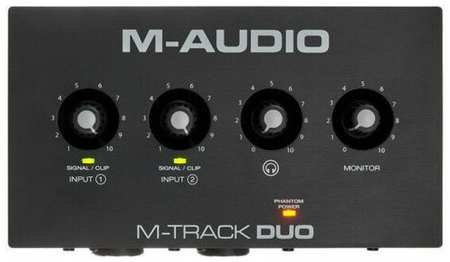 Звуковая карта (аудиоинтерфейс) M-Audio M-Track Duo 19846474837679