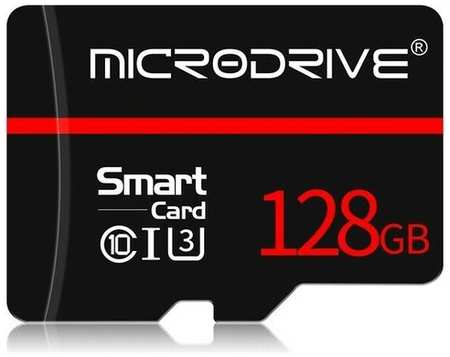 Карта памяти MICRODRIVE Micro SD класс 10 UHS-1 U1 V10 A1 32 ГБ 19846478490601