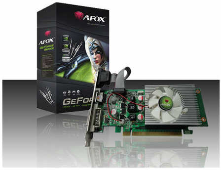 Видеокарта Afox GeForce G210 0.5GB GDDR3 64bit VGA DVI HDMI 19846479861371