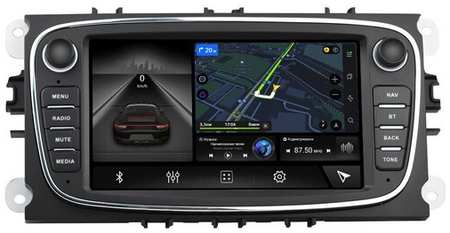 Штатная магнитола Ford Mondeo IV 2007-2015 Canbox H-Line 8706-4/64 на Android 10 (4G-SIM, DSP, IPS) (черная)