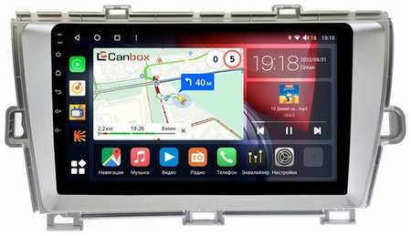 Штатная магнитола Canbox H-Line 3792-9092 Toyota Prius 3 (XW30) (2009-2015) (правый руль) Android 10 (4G-SIM, 4/64, DSP, QLed)
