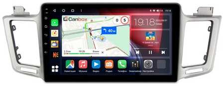 Штатная магнитола Toyota RAV4 4 (XA40) (2012-2019) Canbox H-Line 4195-1060 (авто без камеры) Android 10 (4G-SIM, 6/128, DSP, QLed)