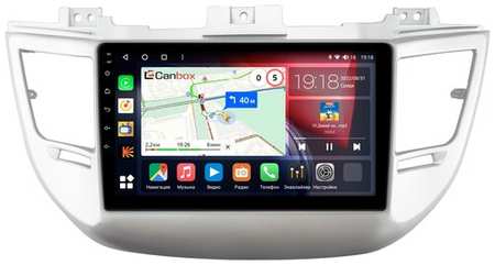 Штатная магнитола Canbox H-Line 3792-9041 Hyundai Tucson 3 (2015-2018) Android 10 (4G-SIM, 4/64, DSP, QLed) авто без камеры 19846480514340