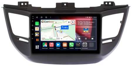 Штатная магнитола Canbox H-Line 4166-9-064 Hyundai Tucson 3 (2015-2018) Android 10 (4G-SIM, 4/32, DSP, QLed) авто без камеры