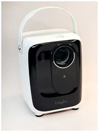 Портативный проектор Lingbo Projector T4 MAX 1920x1080 (Full HD), белый 19846481012944