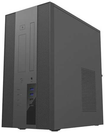 Корпус mATX PowerMan EK303BK GS-230 (USB, Audio, Б/П 230w)