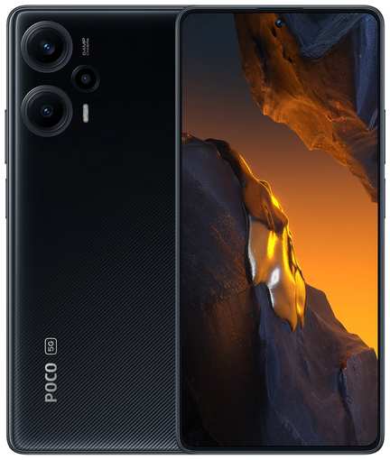 Смартфон Xiaomi POCO F5 8/256 ГБ Global, Dual nano SIM, черный 19846484618906