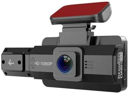 Eearl Electronic Автомобильный видеорегистратор 2 камеры, видеорегистратор для автомобиля с камерой заднего вида, Full HD, ночной режим, датчик движения 19846484689799
