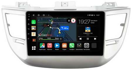 Штатная магнитола Canbox M-Line 4544-9042 Hyundai Tucson 3 (2015-2018) Android 10 (4G-SIM, 2/32, DSP, QLed) авто с камерой