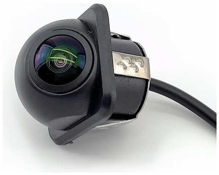 Canbox Универсальная врезная камера заднего/переднего вида cam-645 (AHD 1080p, с отключаемой разметкой, ночная съемка)