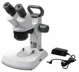 Микромед Микроскоп стерео МС-1 вар.1C (1х/2х/4х) Led 19846485783161