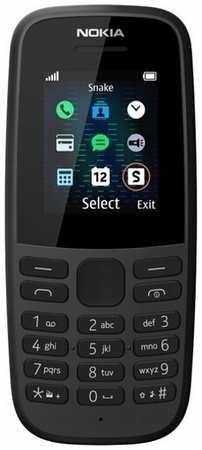Мобильный телефон Nokia 105 черный 19846485993345