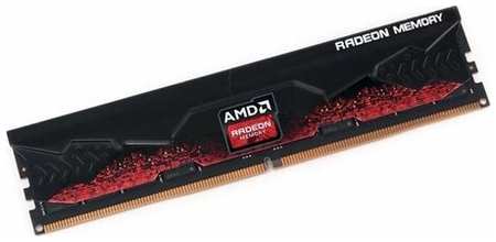 Модуль памяти AMD Radeon 16GB DDR5 5200 DIMM Entertainment Series Black Gaming Memory Non-ECC, CL40, 1.1V, Heat Shield, RTL (R5S516G5200U1S) 19846487315563