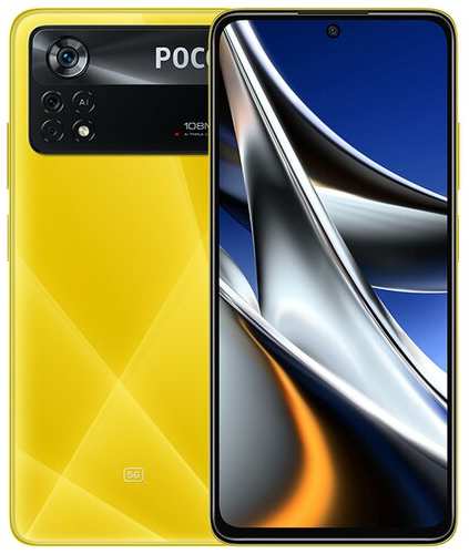 Смартфон Xiaomi POCO X4 Pro 5G 6/128 ГБ Global, Dual nano SIM, желтый POCO 19846487872615