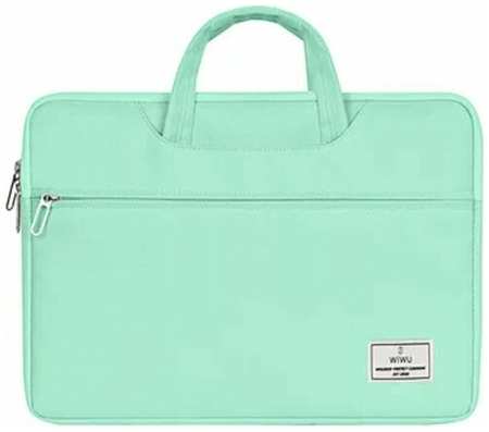 Сумка для ноутбука WiWU ViVi Laptop Handbag для Macbook 14 дюймов, водонепроницаемая - Зеленая 19846490626721
