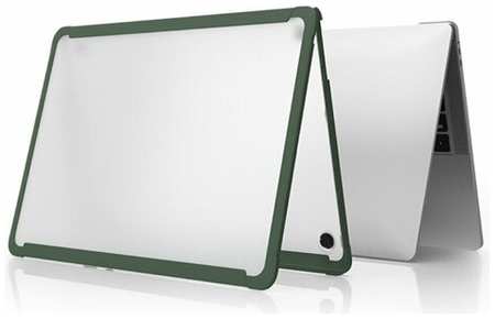 Чехол для ноутбука WiWU Dual Color iShield Macbook Case 13.3 New Pro 2018 Green 19846491336748