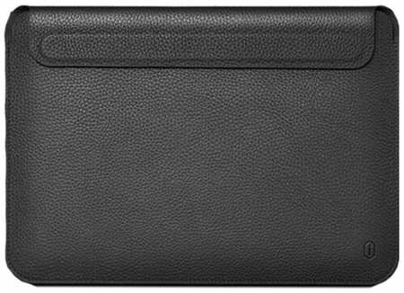 Чехол WiWU Genuine Leather Laptop Sleeve для MacBook 12inch Black 19846491349840