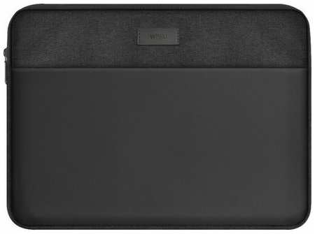 Сумка для ноутбука до 16 дюймов WiWU Minimalist Laptop Sleeve для Macbook Pro 16, черный 19846494026591