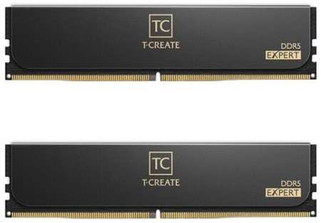 Оперативная память Team Group DDR5 T-Create Expert 48GB (2x24GB) 7200MHz CL34 (34-42-42-84) 1.4V Black (CTCED548G7200HC34ADC0) 19846494250981