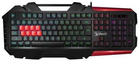 Игровая клавиатура A4Tech Bloody B3590R BLACK+RED 19846494296853