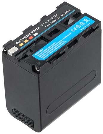 Der-kit Аккумулятор NP-F980 для видеокамер Sony - 7800mAh (Type-c) Power Bank 19846496654821