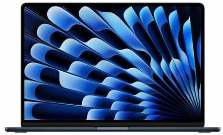 Ноутбук Apple MacBook Air 15″ (M2, 8C CPU/10C GPU, 2023), 8 ГБ 512 ГБ Midnight, Темная ночь (MQKX3), английская раскладка