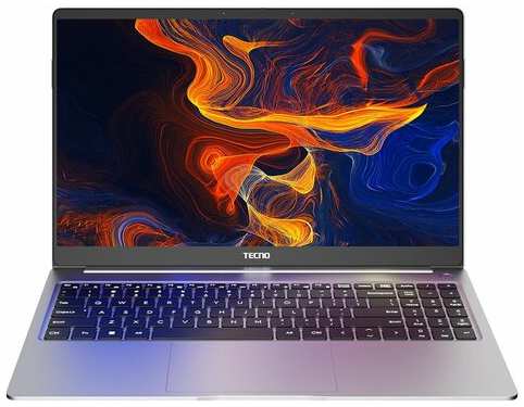 Ноутбук Tecno MEGABOOK T1 15.6″, AMD R7-5800U, RAM 16 ГБ, SSD 1 ТБ, без ОС, галактический серебристый 19846508546622