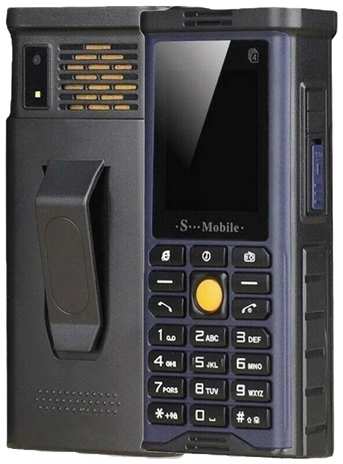 Телефон S Mobile S-G8800 1/32 ГБ, 4 SIM, черный/синий 19846508758929