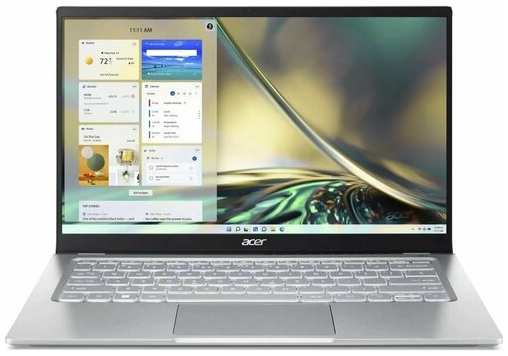 Ноутбук Acer Swift 3 SF314-512-55DD NX. K0FER.003, 14″, IPS, Intel Core i5 1240P 1.7ГГц, 12-ядерный, 16ГБ LPDDR4x, 512ГБ SSD, Intel Iris Xe graphics, Windows 11 Home, серебристый 19846519710126