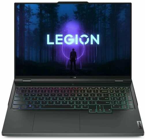 Ноутбук игровой Lenovo Legion 7 Pro 16IRX8 82WR000VRK, 16″, 2023, IPS, Intel Core i9 13900HX 2.2ГГц, 24-ядерный, 32ГБ DDR5, 1ТБ SSD, NVIDIA GeForce RTX 4070 для ноутбуков - 8 ГБ, без операционной системы