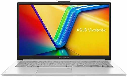 Ноутбук ASUS Vivobook Go E1504GA-BQ149 90NB0ZT1-M005Z0, 15.6″, IPS, Intel N200 1ГГц, 4-ядерный, 8ГБ DDR4, 256ГБ SSD, Intel UHD Graphics, без операционной системы, серебристый 19846519742024